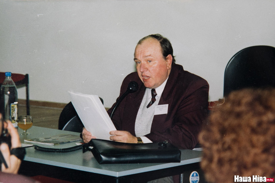 Пра адзінага ў гісторыі Беларусі дэпутата на інвалідным вазку, які ўдзельнічаў у прэзідэнцкай гонцы-1994