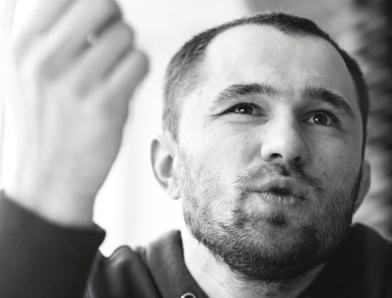 С режиссером Евгением Корнягом 